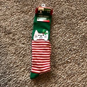 Knee High Christmas Socks